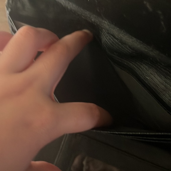 Bueno monogram wallet . Looks like vintage to me . Gray and black - Picture 6 of 12